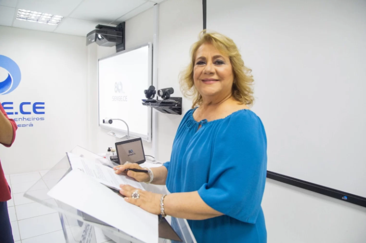 Teodora Ximenes, presidente do Senge-CE