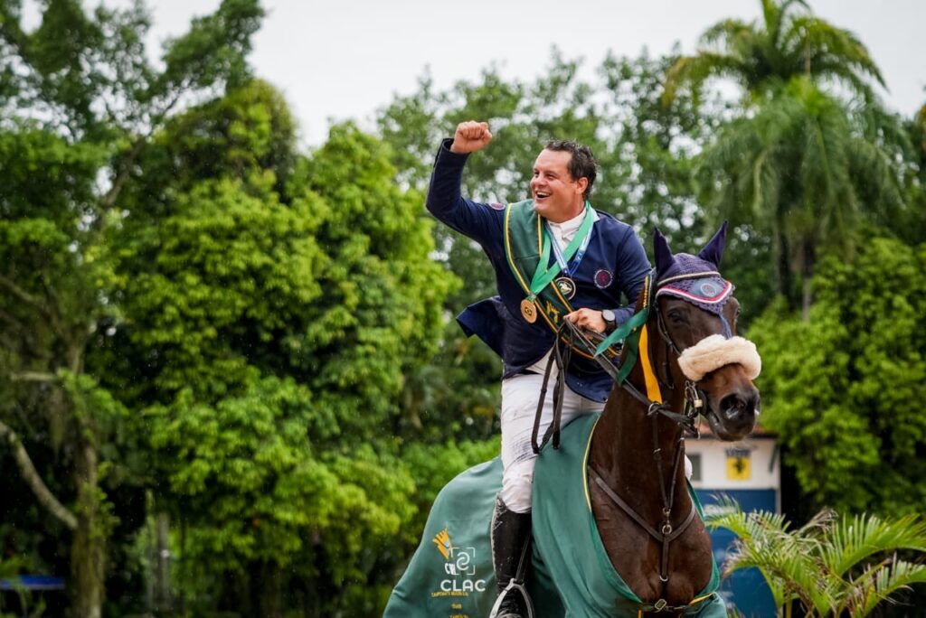 Jorge Luis Passamani, cavaleiro que representou o Ceará