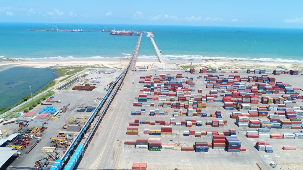 Porto do Pecém, no Ceará