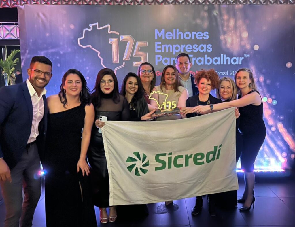 Sicredi foi reconhecido pela premiação do GPTW
